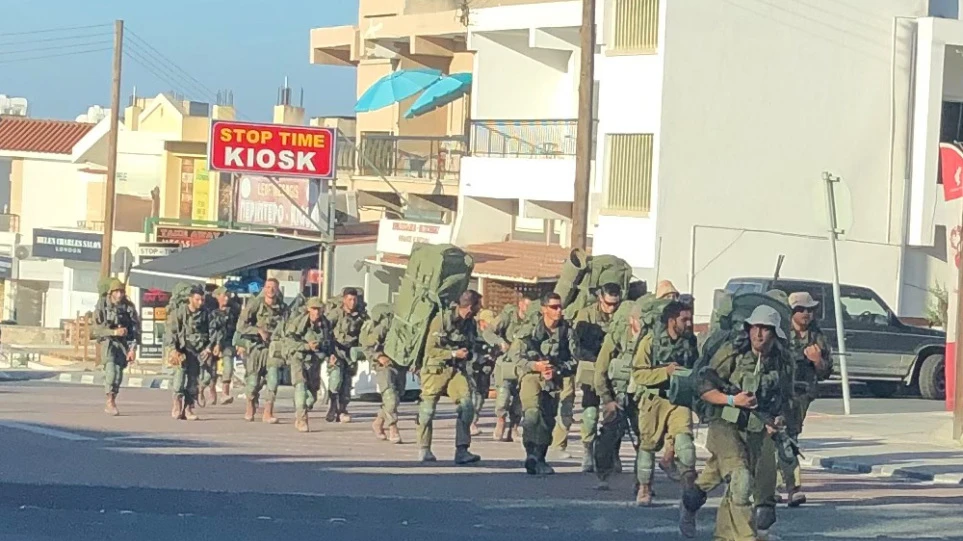 Κύπρος: Υπό ισραηλινή «κατοχή» λόγω στρατιωτικής άσκησης η Πάφος